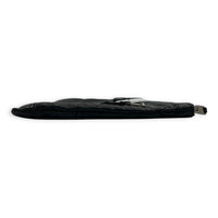 City Pouch Black in Calfskin, Ruthenium hardware