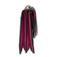 Dionysus Shoulder Bag Brown in Coated Canvas, Ruthenium hardware