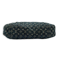Daily Hobo  Shoulder Bag Blue in Denim, Gold hardware