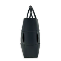 Arco Top Handle Bag Grey in Lambskin, Silver hardware