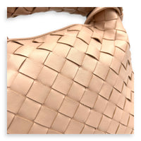 Hop Top Handle Bag Pink in Calfskin, Gold hardware