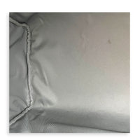 Keepall 50 Titanium Top Handle Bag in Coated Canvas, Silver hardware