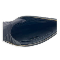 Cassandra Pouch Black in Calfskin, Gold hardware