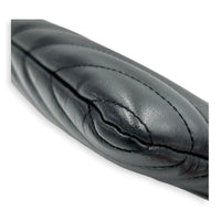 Cassandra Pouch Black in Calfskin, Gold hardware