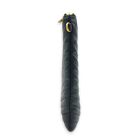Cassandra Pouch Black in Calfskin, Gold hardware