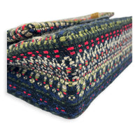 2.55 Shoulder Bag Multi-colour in Tweed, Silver hardware
