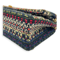 2.55 Shoulder Bag Multi-colour in Tweed, Silver hardware