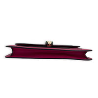 Serpenti Forever Pink Shoulder Bag in Calfskin, Gold hardware