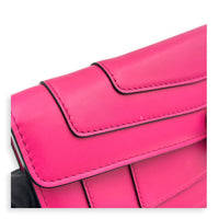Serpenti Forever Pink Shoulder Bag in Calfskin, Gold hardware