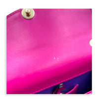 Serpenti Forever Pink Shoulder Bag in Calfskin, Gold hardware