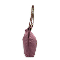 22 Tote Small Pink Tote Bag in Lambskin, Gold hardware