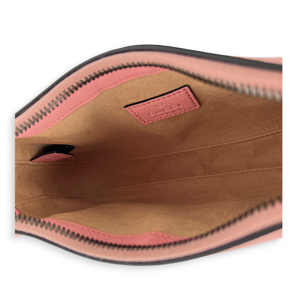 Aphrodite Mini Pink Shoulder Bag in Calfskin, Gold hardware