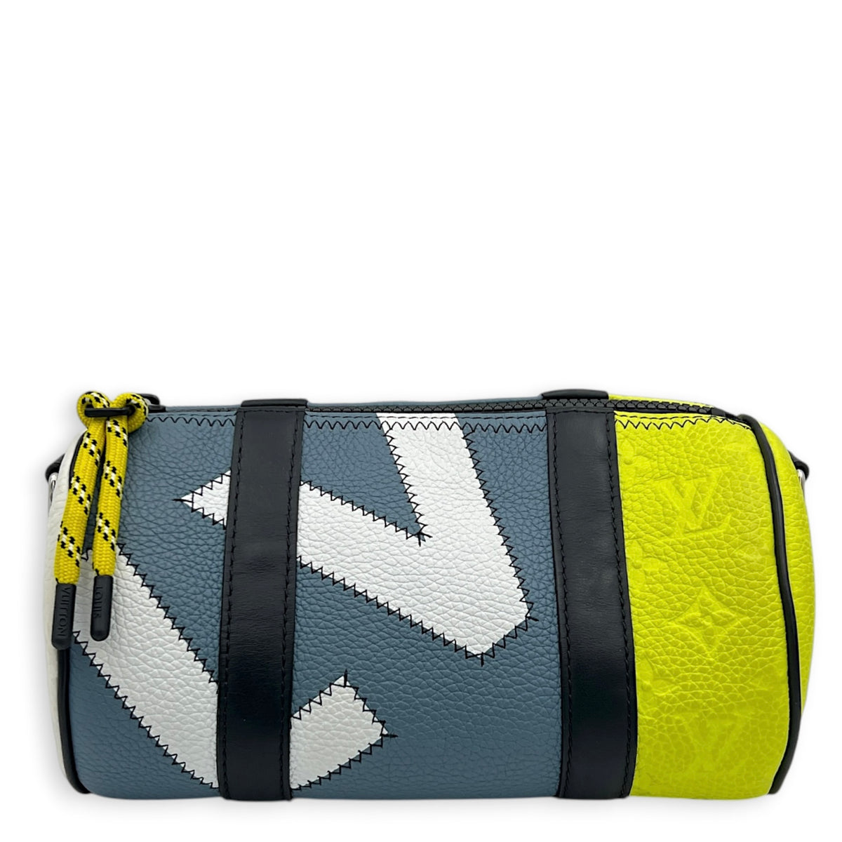 Polochon Multi-colour Crossbody Bag in Calfskin, Silver hardware