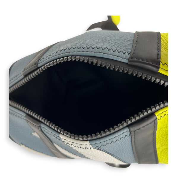 Polochon Multi-colour Crossbody Bag in Calfskin, Silver hardware