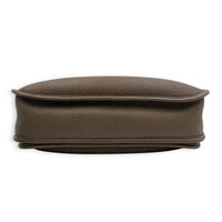 Evelyne III 29 Etoupe Crossbody Bag in Clemence, Palladium hardware