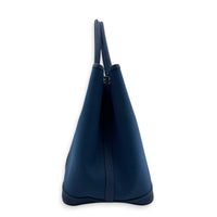 Garden Party 36 Blue Brighton Top Handle Bag in Canvas, Palladium hardware