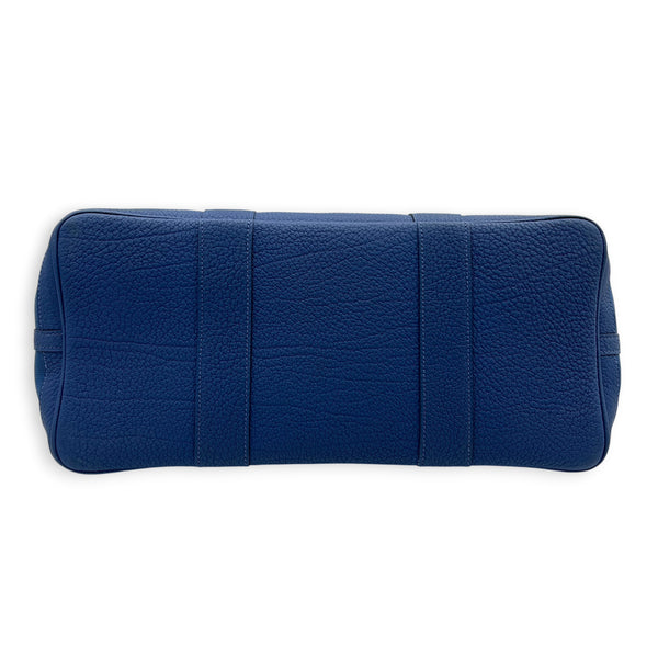 Garden Party 36 Blue Brighton Top Handle Bag in Canvas, Palladium hardware