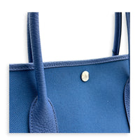 Garden Party 36 Blue Brighton Top Handle Bag in Canvas, Palladium hardware