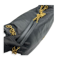 Jamie 4.3 Black Shoulder Bag in Lambskin, Gold hardware