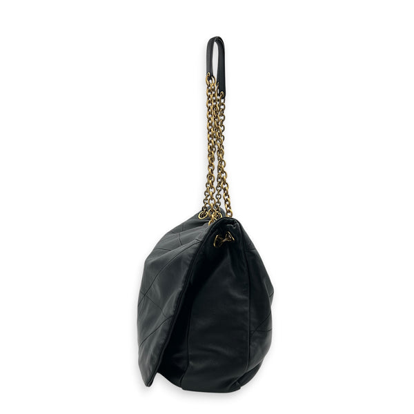 Jamie 4.3 Black Shoulder Bag in Lambskin, Gold hardware