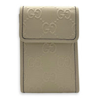 Gucci GG Crossbody Bag White in Calfskin, Silver hardware_1