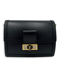Louis Vuitton  Dauphine MM Shoulder bag in Calfskin, Gold Hardware_1