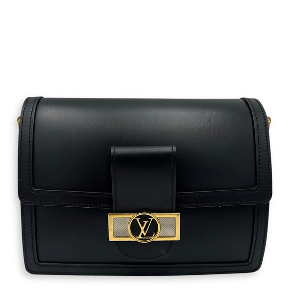 Louis Vuitton  Dauphine MM Shoulder bag in Calfskin, Gold Hardware_1