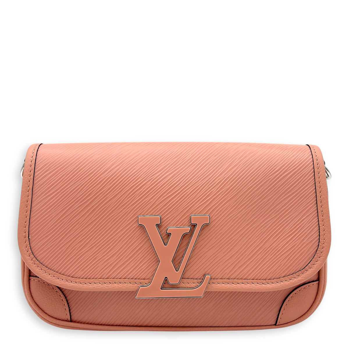 Louis Vuitton Buci Shoulder Bag Pink in Epi Leather, Silver hardware_1