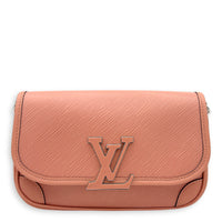 Louis Vuitton Buci Shoulder Bag Pink in Epi Leather, Silver hardware_1
