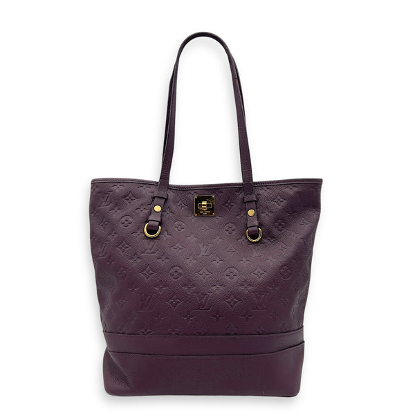Louis Vuitton Citadine Tote Bag PM Purple in Empreinte Leather, Gold hardware_1
