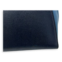 Fendi 2Jours Top Handle Bag Blue in Calfskin, Silver hardware_12