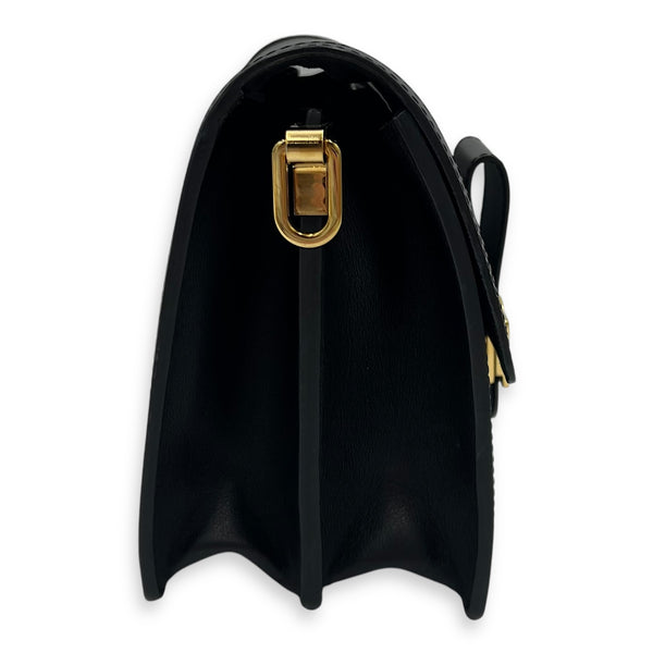 Louis Vuitton  Dauphine MM Shoulder bag in Calfskin, Gold Hardware_3