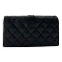 Chanel CC Wallet Black in Caviar Leather, Silver hardware_2