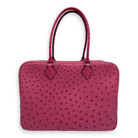 Hermès Plume Pink in Ostrich, Gold hardware_2