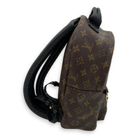 Louis Vuitton Palm Springs PM Brown Backpack in Monogram Coated Canvas, Gold hardware_11