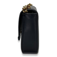 Triomphe Shoulder Bag  Black in Calfskin , Gold Hardware