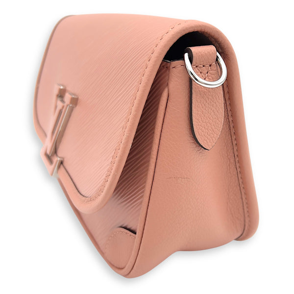Louis Vuitton Buci Shoulder Bag Pink in Epi Leather, Silver hardware_3