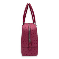 Hermès Plume Pink in Ostrich, Gold hardware_3