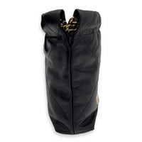 Chanel 22 Tote Shoulder Bag Mini Black in Lambskin, Gold hardware_6