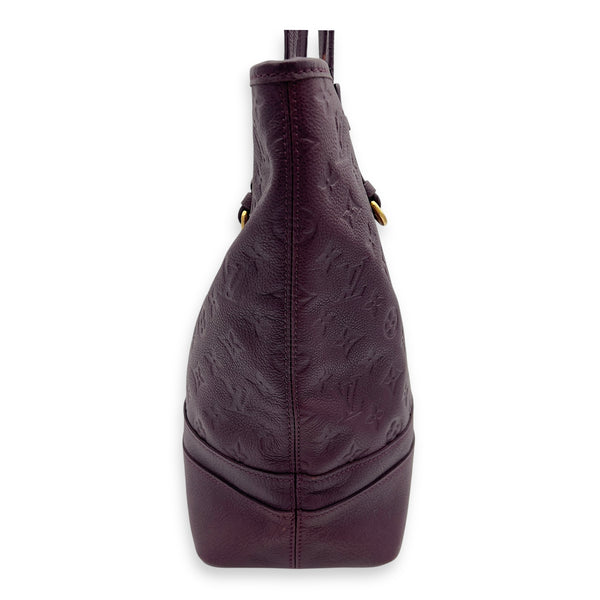 Louis Vuitton Citadine Tote Bag PM Purple in Empreinte Leather, Gold hardware_4