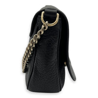 Gucci Soho Crossbody Bag Black in Calfskin, Gold hardware_8