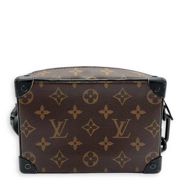 Louis Vuitton Soft Trunk Shoulder Bag Brown in Monogram Coated Canvas, Black hardware_1