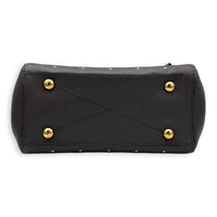 Louis Vuitton Montaigne Top Handle Bag BB Grey in Empreinte Leather, Gold hardware_5