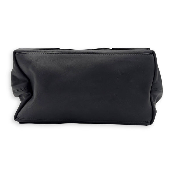 Balenciaga Cabas Tote Bag Black in Calfskin, Silver hardware_5