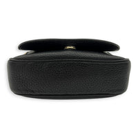 Gucci Soho Crossbody Bag Black in Calfskin, Gold hardware_11