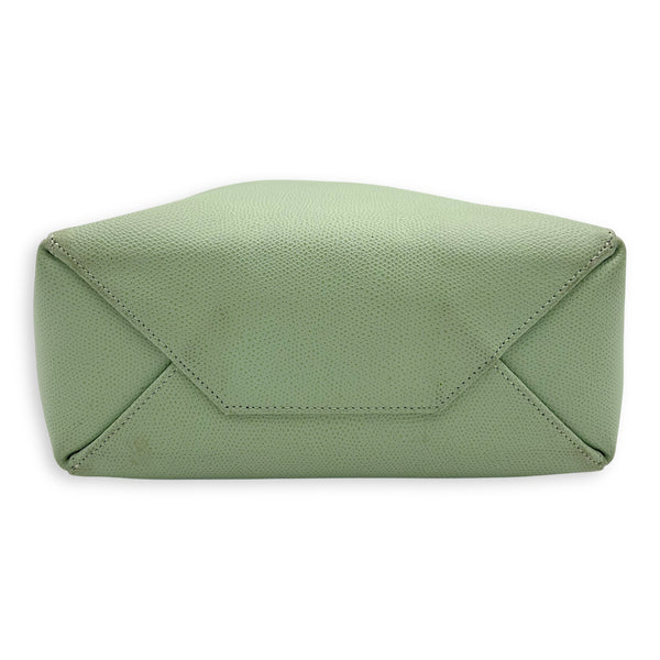 Celine 2 way bag Tote Bag Green in Calfskin, Gold hardware_4