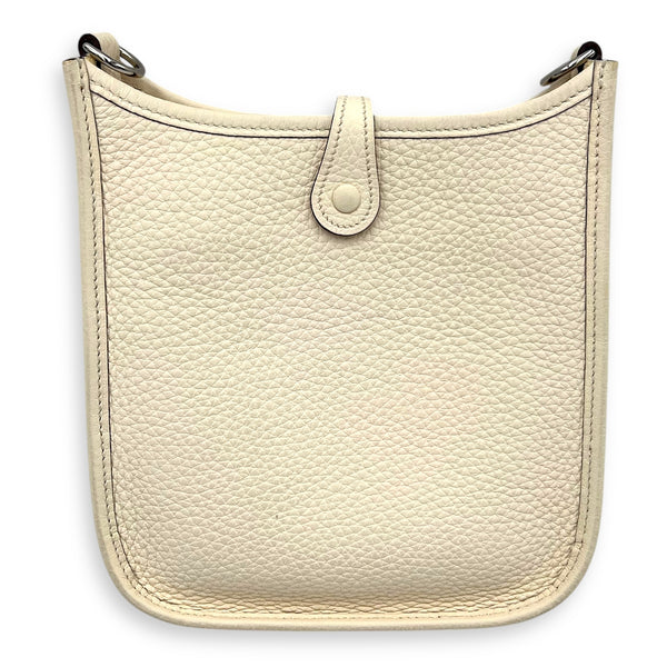Hermès Evelyne TPM Nata Crossbody Bag in Clemence, Palladium hardware_2