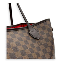 Louis Vuitton Neverfull Tote Bag GM Brown in Coated Canvas, Gold hardware_6