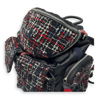 Chanel Astronaut  Backpack Multi-colour in Tweed, Silver hardware_5