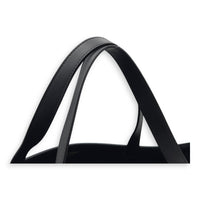 Saint Laurent Shopper Black Tote Bag in Calfskin, Gold hardware_7